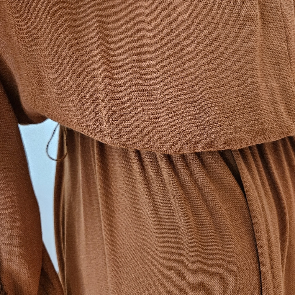 ZARA Midi Dress with Shoulder Details - Picture 5 of 13